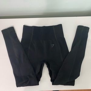 GymShark ladies medium black compression tights